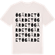 Vintage White t-shirt med Ögärdet ordlek t-shirt