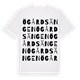 Ögårdsängen ordlek t-shirt