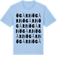 Blue Soul t-shirt med Ögårn ordlek t-shirt