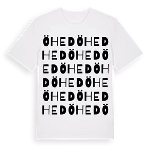 Öhed ordlek t-shirt – ekologisk bomull t-shirt från Pinshirt