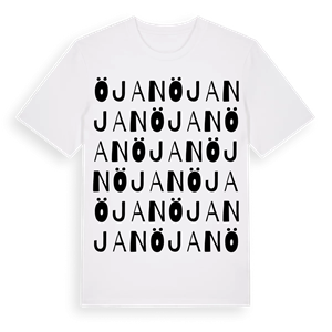 Öjan ordlek t-shirt – ekologisk bomull t-shirt från Pinshirt