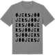 Mid Heather Gray t-shirt med Öjersjö ordlek t-shirt