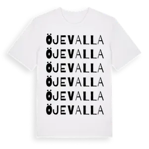 Öjevalla ordlek t-shirt – ekologisk bomull t-shirt från Pinshirt