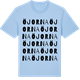 Blue Soul t-shirt med Öjorna ordlek t-shirt