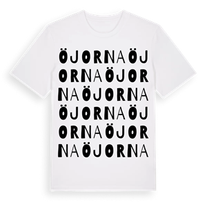 Öjorna ordlek t-shirt – ekologisk bomull t-shirt från Pinshirt