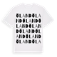 Öland ordlek t-shirt