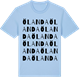 Blue Soul t-shirt med Ölanda ordlek t-shirt