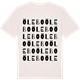 Vintage White t-shirt med Ölebo ordlek t-shirt