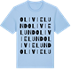 Blue Soul t-shirt med Olivielund ordlek t-shirt