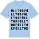 Blue Soul t-shirt med Ölltorp ordlek t-shirt