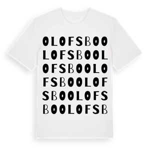Olofsbo ordlek t-shirt – ekologisk bomull t-shirt från Pinshirt