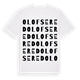 Olofsered ordlek t-shirt