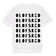 Olofsred ordlek t-shirt