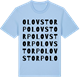 Blue Soul t-shirt med Olovstorp ordlek t-shirt