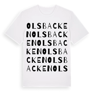 Olsbacken ordlek t-shirt – ekologisk bomull t-shirt från Pinshirt