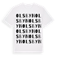Olsbyn ordlek t-shirt
