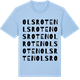 Blue Soul t-shirt med Olsroten ordlek t-shirt