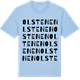 Blue Soul t-shirt med Olstenen ordlek t-shirt