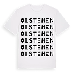 Olstenen ordlek t-shirt – ekologisk bomull t-shirt från Pinshirt