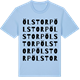 Blue Soul t-shirt med Ölstorp ordlek t-shirt