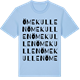 Blue Soul t-shirt med Ömekullen ordlek t-shirt
