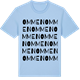 Blue Soul t-shirt med Ommen ordlek t-shirt