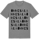 Mid Heather Gray t-shirt med Ömmesala ordlek t-shirt