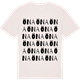 Vintage White t-shirt med Öna ordlek t-shirt