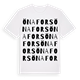 Önafors ordlek t-shirt