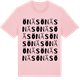 Pink Cotton t-shirt med Önäs ordlek t-shirt