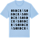 Blue Soul t-shirt med Onderås ordlek t-shirt