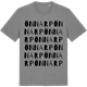 Mid Heather Gray t-shirt med Önnarp ordlek t-shirt