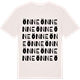 Vintage White t-shirt med Önne ordlek t-shirt