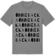 Mid Heather Gray t-shirt med Önnebacka ordlek t-shirt
