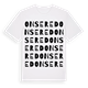 Onsered ordlek t-shirt