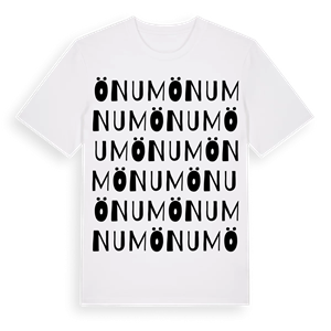Önum ordlek t-shirt – ekologisk bomull t-shirt från Pinshirt