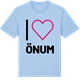 Blue Soul t-shirt med Jag älskar Önum t-shirt stort tryck