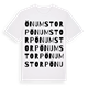 Önumstorp ordlek t-shirt