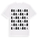 Öra ordlek t-shirt