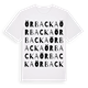 Örbacka ordlek t-shirt
