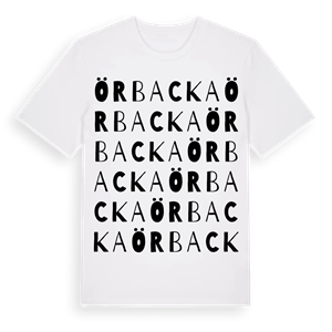 Örbacka ordlek t-shirt – ekologisk bomull t-shirt från Pinshirt