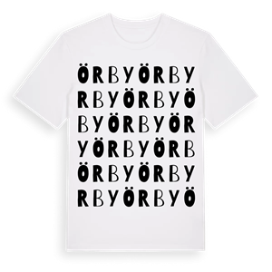 Örby ordlek t-shirt – ekologisk bomull t-shirt från Pinshirt