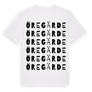 Öregärde ordlek t-shirt – ekologisk bomull t-shirt från Pinshirt