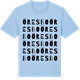 Blue Soul t-shirt med Öresbo ordlek t-shirt