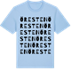Blue Soul t-shirt med Öresten ordlek t-shirt