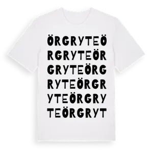 Örgryte ordlek t-shirt – ekologisk bomull t-shirt från Pinshirt