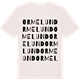 Vintage White t-shirt med Ormelund ordlek t-shirt