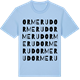 Blue Soul t-shirt med Ormerud ordlek t-shirt