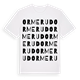 Ormerud ordlek t-shirt
