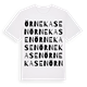 Örnekasen ordlek t-shirt